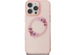 Guess Guhmp16Shfwfcp Iphone 166.1 RóżOwy/Pink Hardcase Iml Flowers Wreath Magsafe