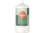 Candela Da Tavolo Bolsius Bianco 120/58 Mm