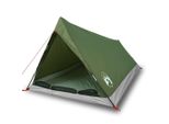 Vidaxl Tenda Da Campeggio 2 Persone Verde Oliva Impermeabile