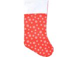 Calza Di Natale Per Regali Schneeflocken Babbo Natale