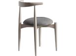 Sedia Da Cucina Sedia Da Pranzo Sedia In Legno Senza Braccioli Legno Beige Moderno