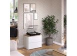 Vicco Cassettiera Wido, 60 X 50 Cm Con Porta, Bianco/Sonoma/Sonoma