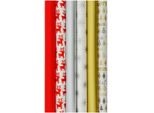 Carta Da Regalo Babbo Natale - Carta Da Regalo Per Natale - Vari Formati - 6 Rotoli