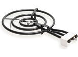 Briebe MOD600 Paella Bruciatore A Gas A Triplo Anello 60-40-20Cm Adatto A Padelle Per Paella Fino A 90Cm Ø Nero