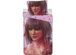 Jerry Fabrics Lino Incluso Swiftie - Cotone Taylor Swift, 140/200, 70/90 Cm