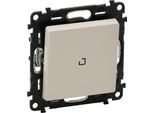 Valena Life Legrand Chiave Unipolare Con Luce - Crema