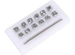 12Pcs Stamping Punch Tool Dodici Costellazioni Modello Fai Da Te In Pelle Artigianato Stamper 1PC Manico