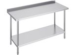 Tavolo Da Lavoro In Acciaio Inox Tavolo Da Cucina Per La Preparazione Dei Cibi 610X1524Mm