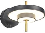 Lampada Da Parete A Led, Cct, Dimmerabile, Regolabile, Nera, L 30 Cm
