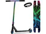 Monopattino Soke Evo Street Nero Arcobaleno