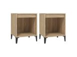 Syfax™ Comodini 2 Pz Rovere Sonoma 40X35X50 Cm