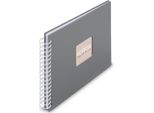Hama Spiral Album Fine Art 28X24 Cm 50 Pagine Grigio Pietra