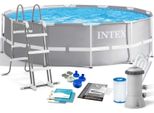 Piscina Da Giardino Con Cornice Prism Frame 366 X 99 Cm 4In1 Intex 26716