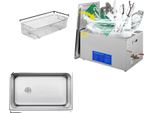 Pulitore A Ultrasuoni, Frequenza 40Khz, Struttura In Acciaio Inox, 22L JPS-80A