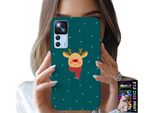 Custodia Per Xiaomi 12T / 12T Pro - Renna Su Sfondo Verde Motivi Festivi