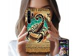 Custodia Per Xiaomi Note 8 - Segno Zodiacale Scorpione + Foil