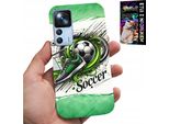 Custodia Per Xiaomi 12T / 12T Pro - Calcio, Custodia Calcio + Vetro