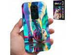 Custodia Per Xiaomi Note 9 - Giocatori Di Calcio + Vetro