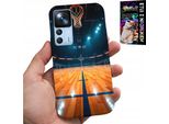 Custodia Per Xiaomi 12T / 12T Pro - Campo Da Basket Nba, Disegni Di Tifosi Di Basket