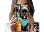 Pouzdro Pro Xiaomi Note 10 Pro - Buldog Coffi Love, Girasoli, Custodia Psi