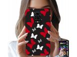 Custodia Per Xiaomi Note 9 Pro / 9S - Fiocchi Di Topo Rossi E Bianchi, Motivi