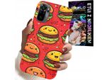 Pouzdro Pro Xiaomi Note 10 / 10S - Cover Hamburger Dolce Sorridente