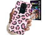Custodia Per Xiaomi Note 9 - Rosa Signore Stampa Leopardo