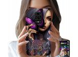 Pouzdro Pro Xiaomi Note 9 Pro / 9S - Anti Social Farfalla Rosa Farfalla + Sklo