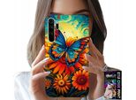 Custodia Per Xiaomi Note 8 - Farfalle Farfalle Fiori Rose Custodia
