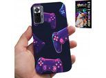 Custodia Per Xiaomi Note 10 Pro - Custodia Per Giocatori, Design Da Gioco + Vetro