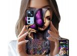 Pouzdro Pro Xiaomi 12T / 12T Pro - Anti Social Butterfly Pink Butterfly + Sklo
