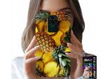 Custodia Per Xiaomi Note 9 - Custodia Ananas + Vetro