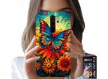 Custodia Per Xiaomi Note 8 Pro - Farfalle Farfalle Fiori Rose Custodia