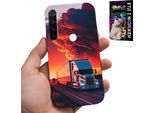Custodia Per Xiaomi Note 8T - Tir Truck Case + Vetro Temperato