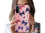 Custodia Per Xiaomi Note 10 / 10S - Nastri Colorati + Vetro