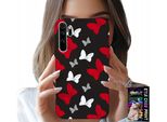 Custodia Per Xiaomi Note 8 - Fiocchi Di Topo Rossi E Bianchi, Motivi