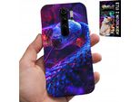 Custodia Per Xiaomi Note 8 Pro - Serpente Cobra Serpente A Sonagli Rettile + Lamina