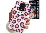 Custodia Per Xiaomi Note 9 Pro / 9S - Rosa Signore Stampa Leopardo
