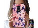 Custodia Per Xiaomi Note 9 Pro / 9S - Nastri Colorati + Vetro