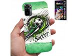 Custodia Per Xiaomi Note 10 / 10S - Calcio, Custodia Calcio + Vetro