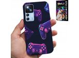 Custodia Per Xiaomi 12T / 12T Pro - Custodia Da Gioco, Design Da Gioco + Vetro