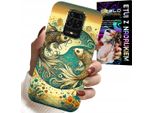 Custodia Per Xiaomi Note 9 Pro / 9S - Segno Zodiacale, Pesce + Lamina