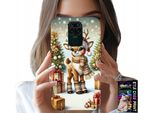 Custodia Per Xiaomi Note 9 - Renna, Motivi Natalizi + Vetro