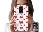 Custodia Per Xiaomi Note 9 Pro / 9S - Nastri Rossi Con Motivi Di Moda