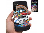Custodia Per Xiaomi Note 8T - Auto Sportiva, Custodia Da Corsa + Vetro