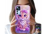 Custodia Per Xiaomi 12T / 12T Pro - Simpatica Tigre Su Sfondo Rosa + Vetro