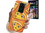 Pouzdro Pro Xiaomi Note 9 - Custodia Pizze Dolci Sorridenti + Sklo