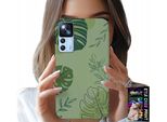 Custodia Per Xiaomi 12T / 12T Pro - Foglia Verde Design Floreale Lato Posteriore