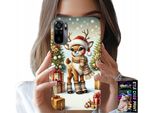 Custodia Per Xiaomi Note 10 / 10S - Renna, Motivi Natalizi + Vetro