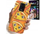 Custodia Per Xiaomi Note 9 Pro / 9S - Dolce Sorridente Pizze Caso + Vetro